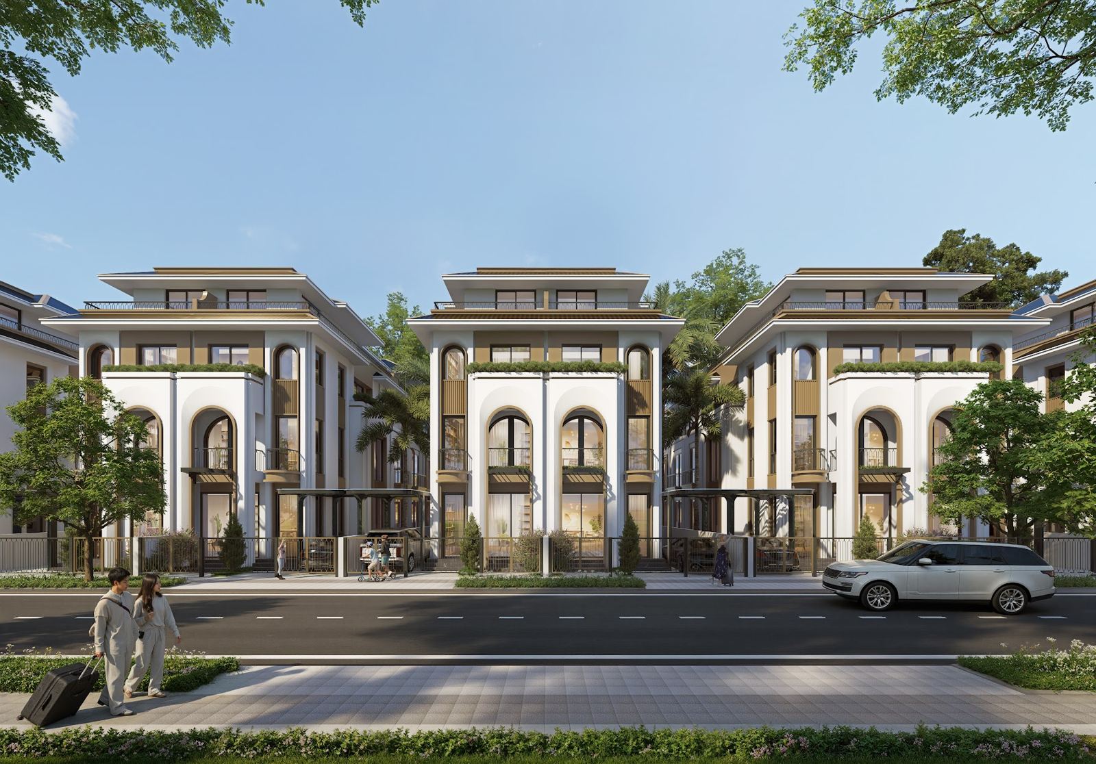 Biệt thự tứ lập