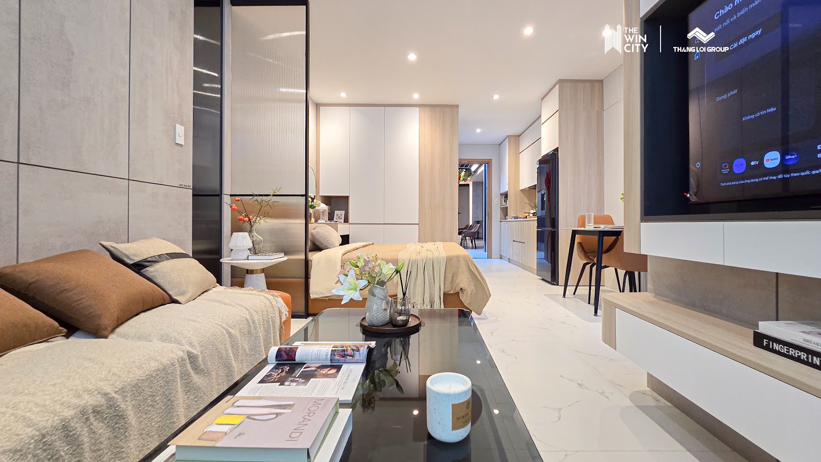 Căn hộ mẫu 1PN