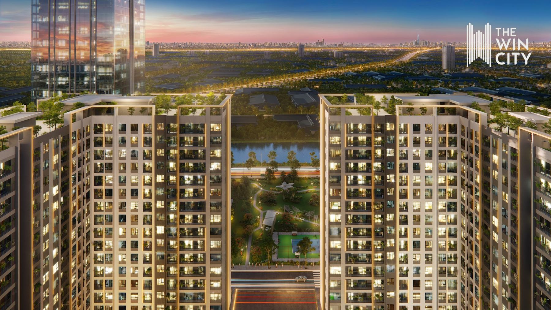 Phối cảnh The Win City